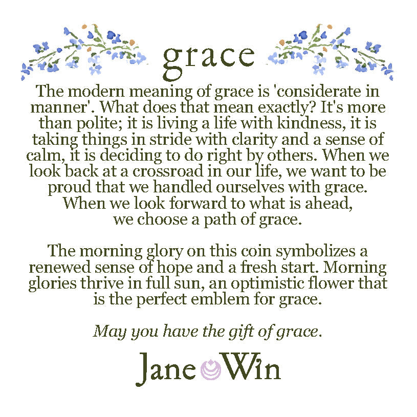GRACE JW Original Pendant Coin