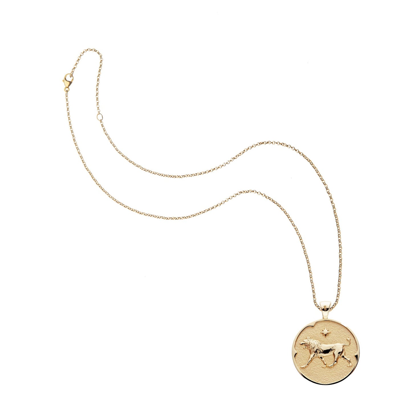 LEO JW Zodiac Pendant Coin - Jul 23 - Aug 22