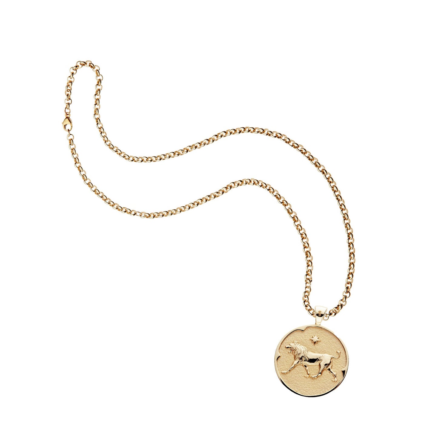 LEO JW Zodiac Pendant Coin - Jul 23 - Aug 22