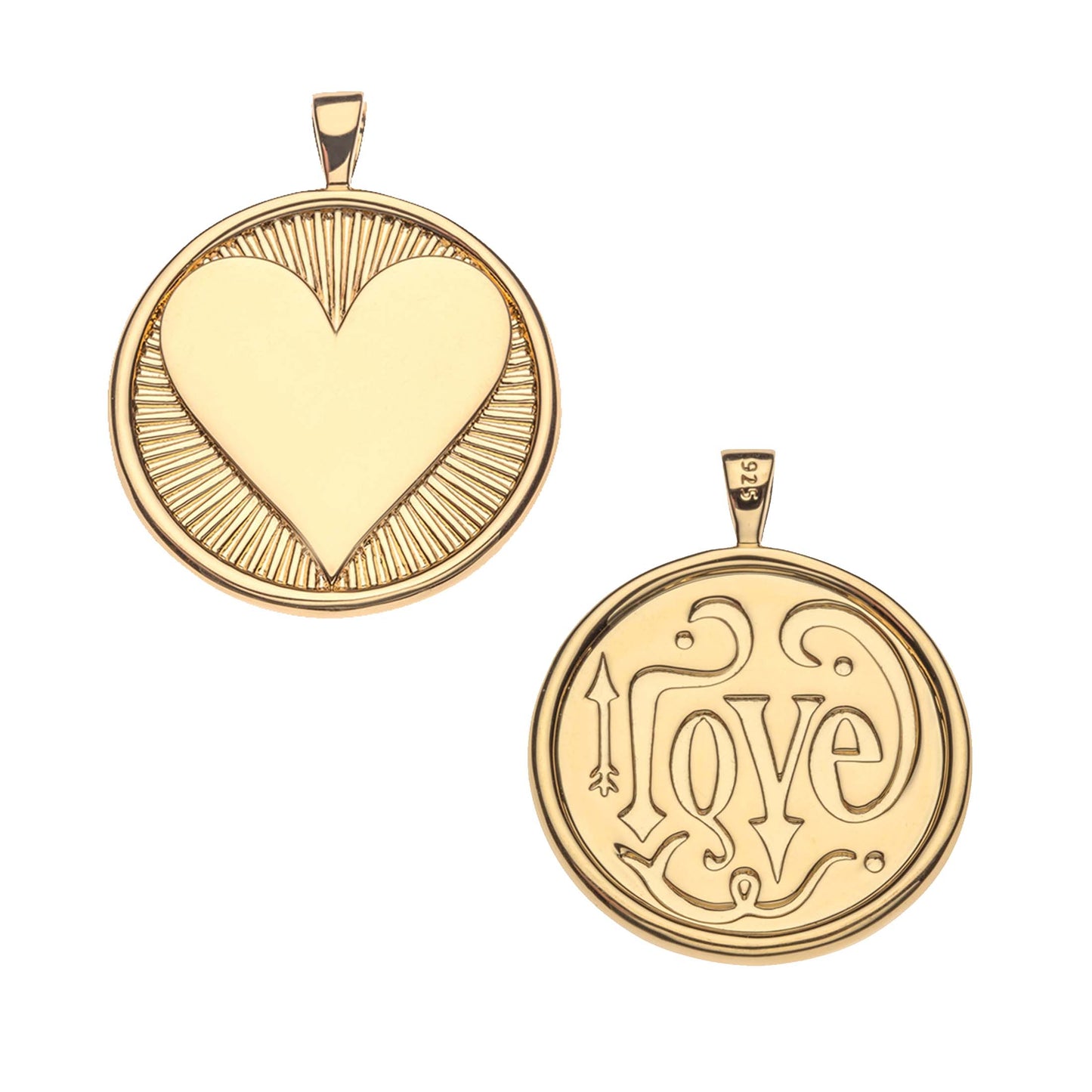 LOVE Hearts Find Me Pendant