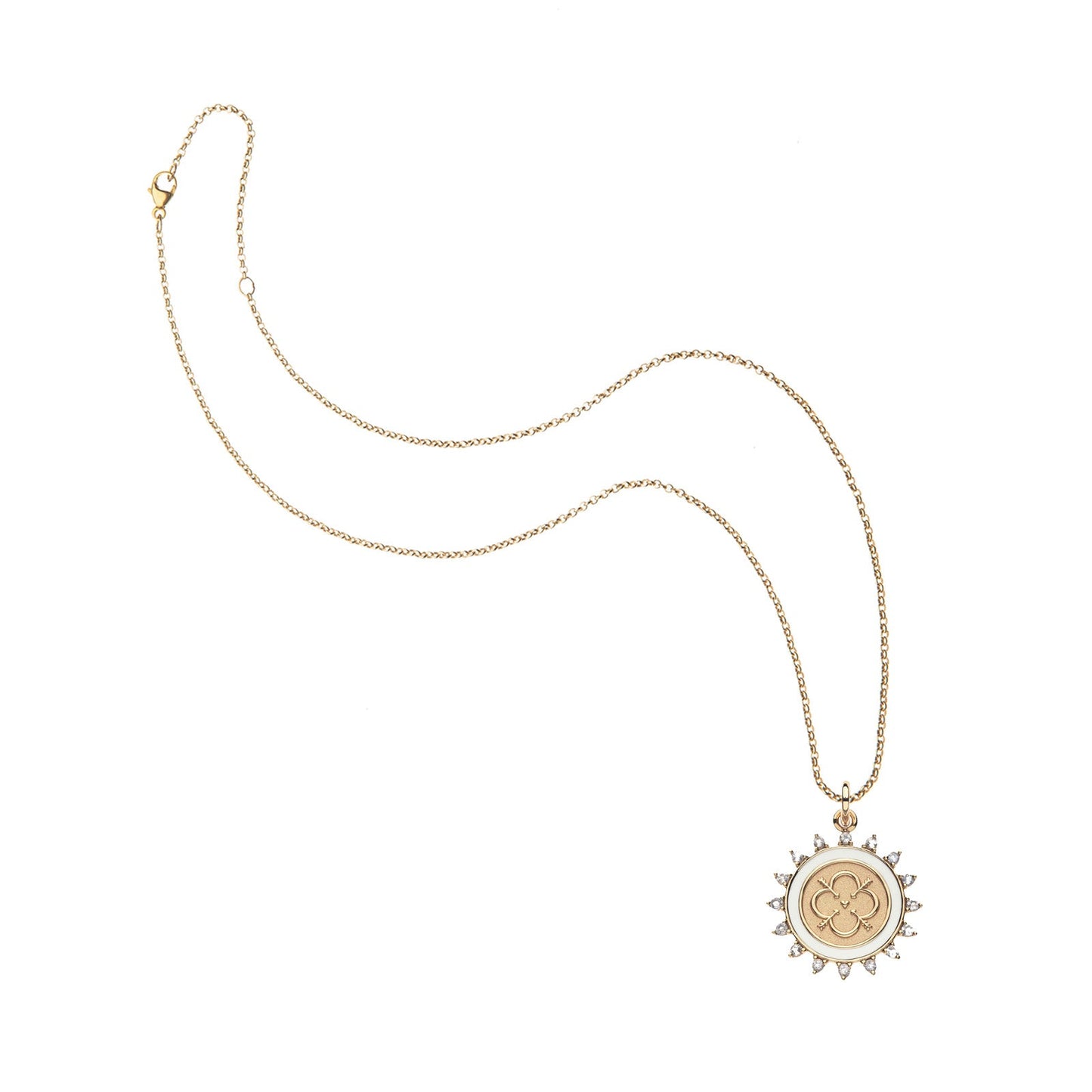 LOVE Petite Embellished Coin