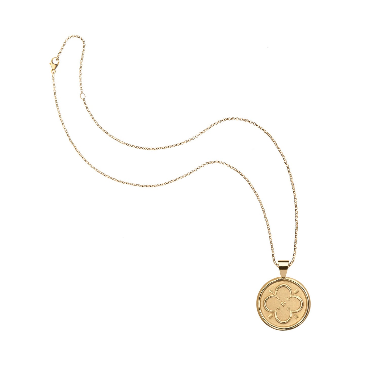 LOVE JW Small Pendant Coin