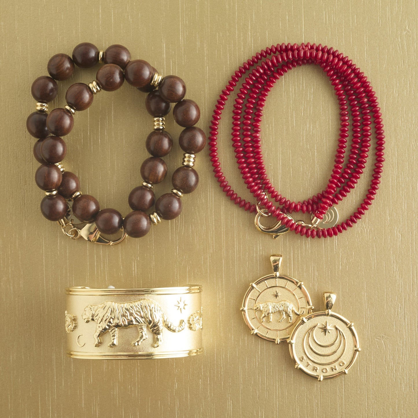 STRONG Tiger JW Original Pendant Coin