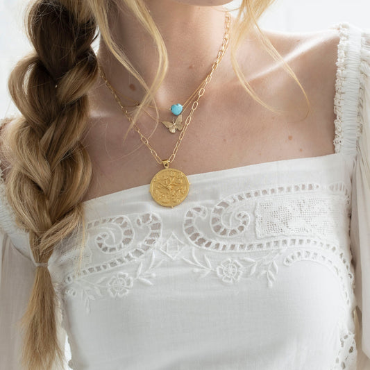 Gold Drawn Link 18" - 20" Chain
