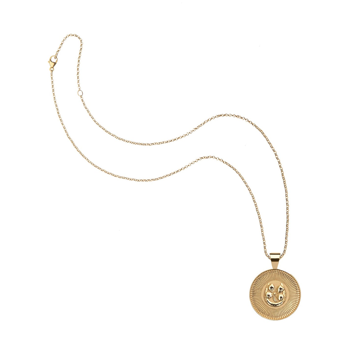 LUCKY JW Small Pendant Coin